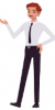 homme cravate